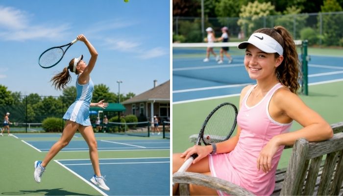 20 Cute Tennis Hairstyles for Girls to Wear on the Court